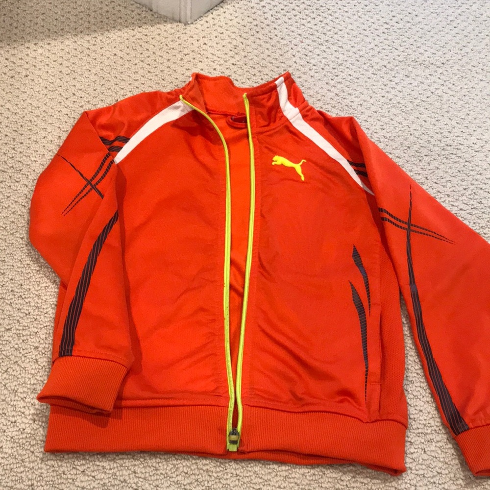 Boys (7) Puma track jacket